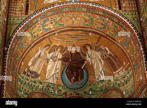 Ascensione di Cristo mosaico Ravenna
