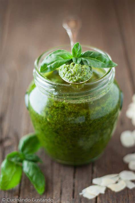 pesto di mandorle basilico Bimby