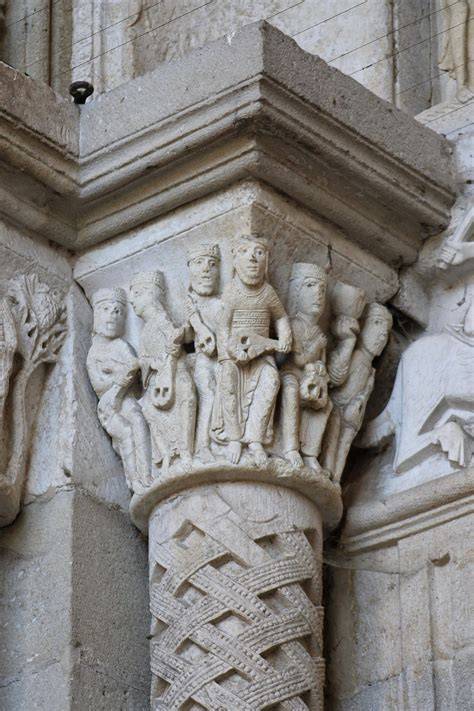 Bilancia delle anime timpano Autun