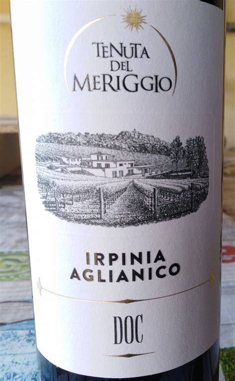 Etichetta artistica grappa Aglianico Irpinia
