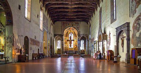 Interno Basilica San Francesco Arezzo