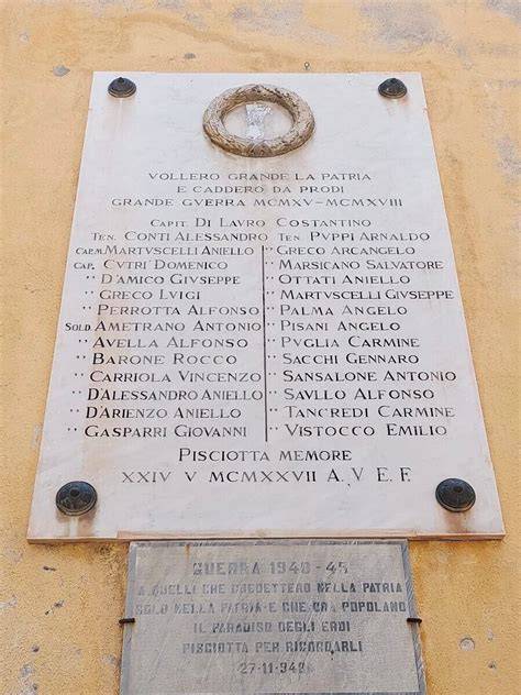 Franco Evangelista Serpico lapide commemorativa