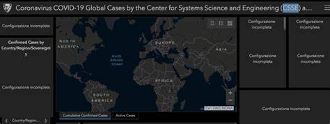 Mappa mondiale dei contagi coronavirus
