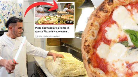 pizzaiolo prepara pizza napoletana