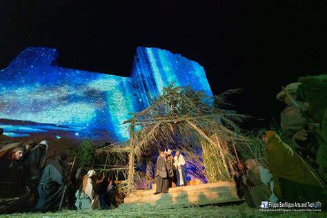 Presepe nella notte di Natale