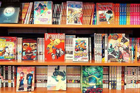 fumetteria con manga fumetti e giochi
