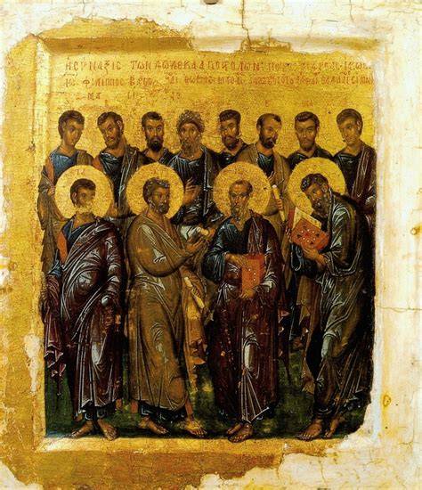 Dodici apostoli nell’arte cristiana