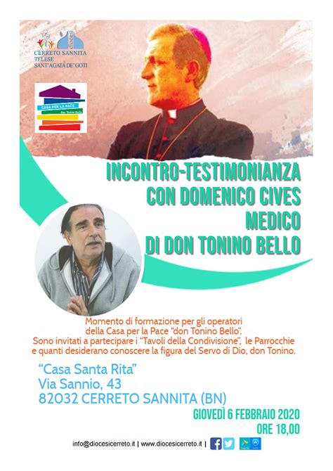 Don Tonino Bello e Mimmo Cives insieme