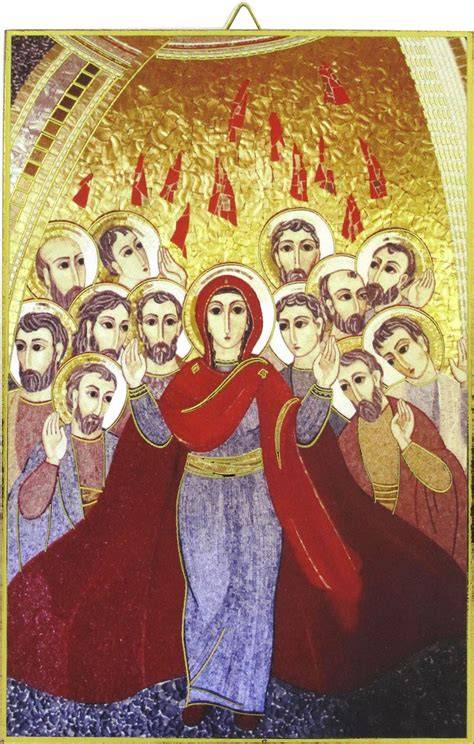 Pentecoste di Rupnik chiesa Brisbane