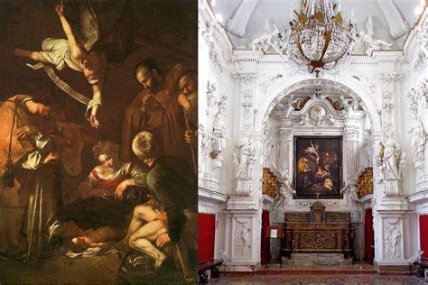 Confronto Natività Palermo Messina Caravaggio