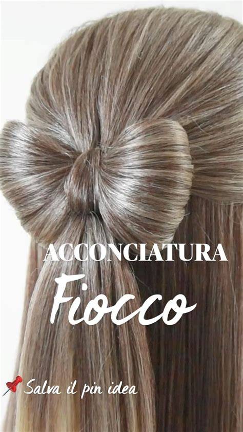 acconciatura Cresima con ciocche azzurre