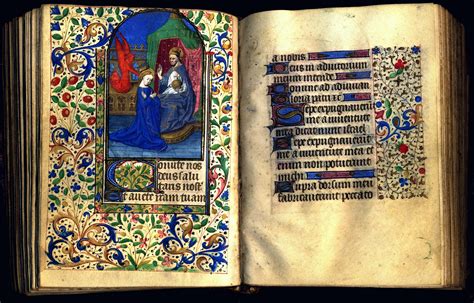 Libro d’Ore medievale con preghiere mariane