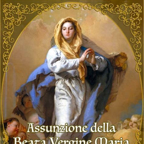 Maria Assunta in cielo tra gli angeli