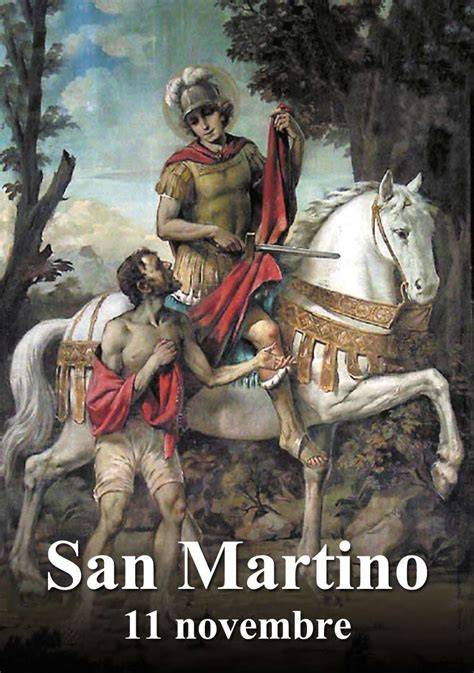 San Martino di Tours a cavallo