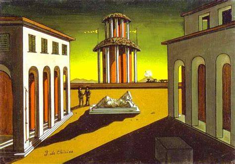Giorgio de Chirico piazza metafisica