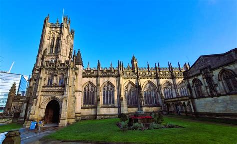 Facciata della Cattedrale di Manchester