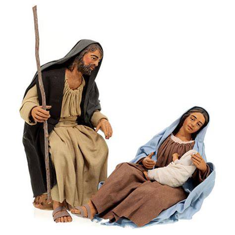 Natività seduta presepe napoletano