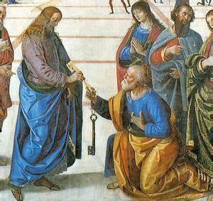 Gesù consegna le chiavi a san Pietro