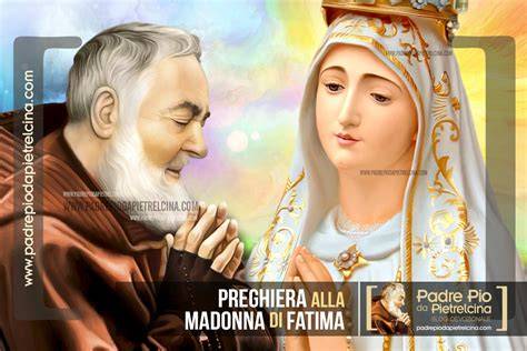 Madonna di Fatima in preghiera