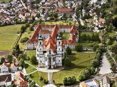 Abbazia di Ottobeuren facciata barocca