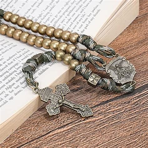 Rosario da polso con medaglia religiosa