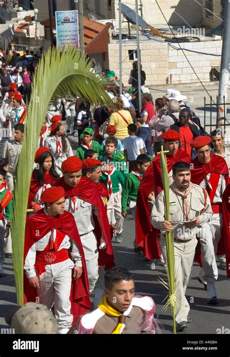 Processione della Domenica delle Palme a Gerusalemme
