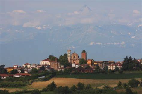 Panorama di Pecetto Torinese dalla collina