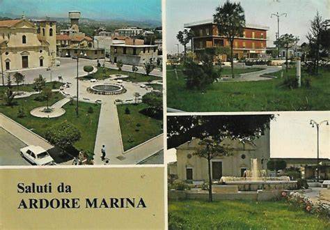 Mappa di Ardore Marina e Piazza della Concordia