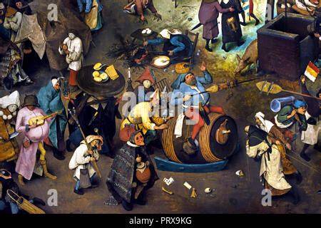 La battaglia tra Carnevale e Quaresima Bruegel