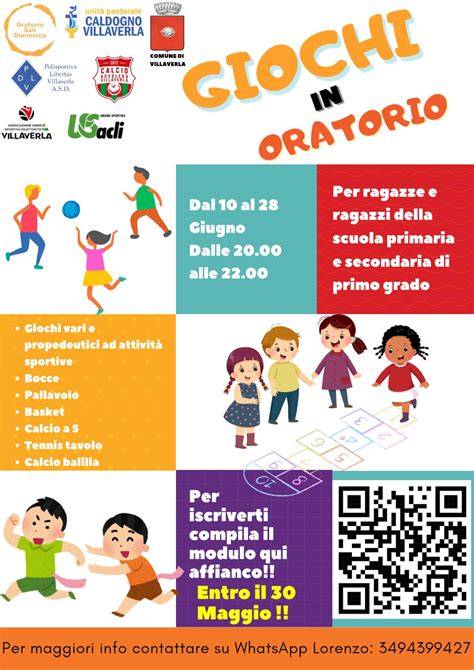 Oratorio e sala giochi a Villanova Santa Margherita