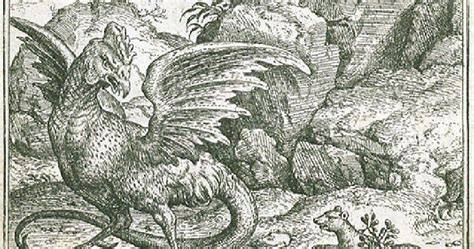 Illustrazione del basilisco mitologico