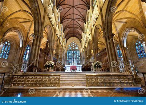 Interno navata St Mary Cathedral Sydney