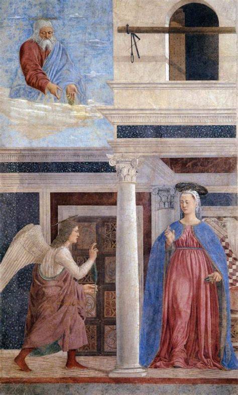 Annunciazione Piero della Francesca Arezzo