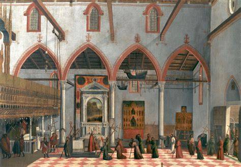 Apparizione dei crocifissi nella chiesa veneziana
