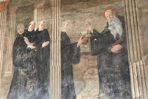 Ciclo di San Benedetto nel chiostro