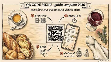 ristorante con menu QR Code