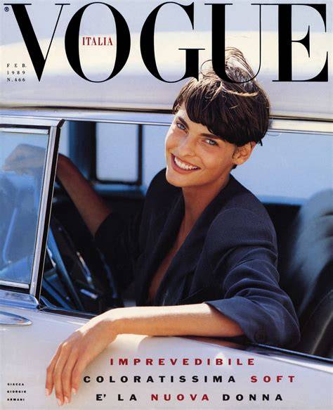 Copertine Vogue Italia Linda Evangelista