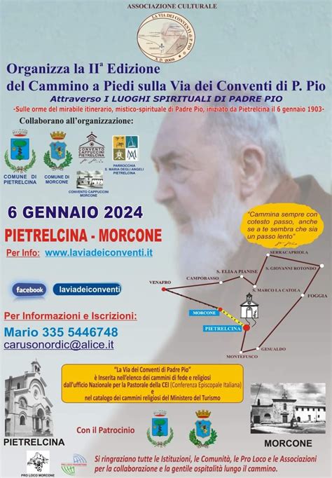 Itinerario dei conventi di Padre Pio