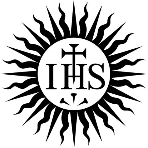 Stemma della Compagnia di Gesù IHS