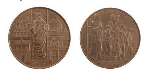 Medaglia del Giubileo 1984 fronte retro