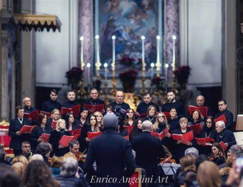 coro liturgico durante Natale