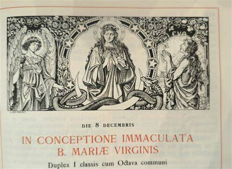 Immacolata Concezione con simboli mariani