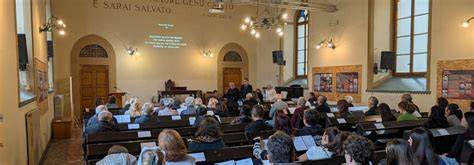 Comunità evangelica durante il culto domenicale