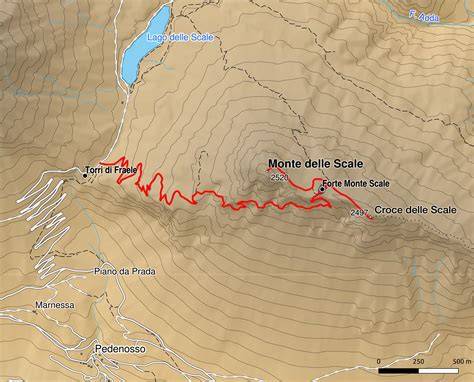 Lago delle Scale e Torri di Fraele