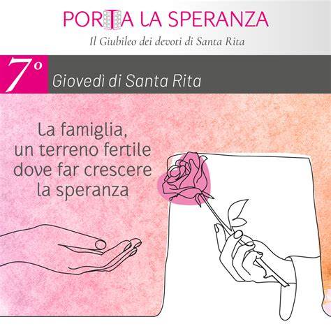 Messaggio WhatsApp Santa Rita famiglia