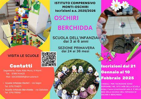 Scuola dell’infanzia a Berchidda