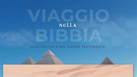 Cartone animato viaggio nella Bibbia