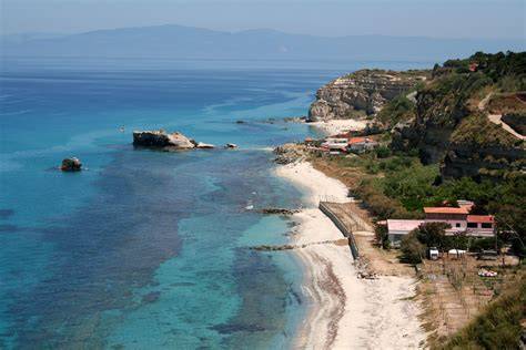 Panorama del mare di Santa Domenica Calabria