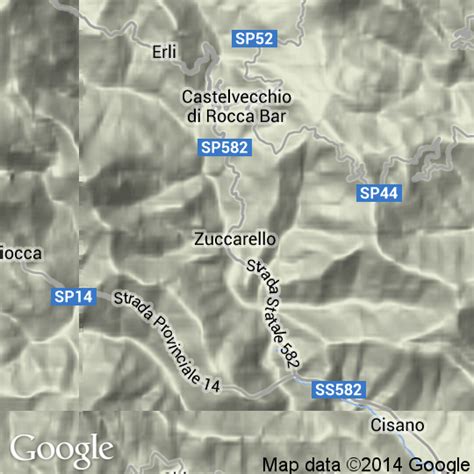 Mappa storica di Zuccarello e Val Neva