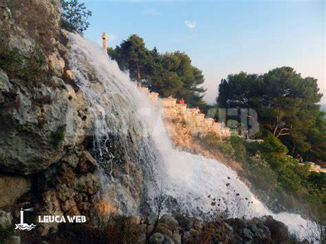 Scalinata del Santuario e cascata monumentale